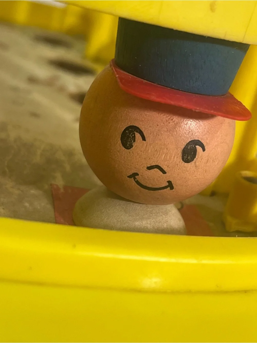 1965 Fisher Price Little People School Bus | Vintage School Bus-No People 192.